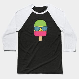 Cool Summer Paradise Popsicle T-Shirt Baseball T-Shirt